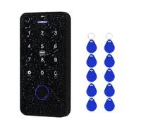 Misamo NFC Bluetooth Tuya APP Access Control Keypad Waterproof RFID Keyboard 13.56MHz Biometric Fingerprint Touch Door Opener Easy to Use B