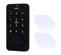 Misamo NFC Bluetooth Tuya APP Access Control Keypad Waterproof RFID Keyboard 13.56MHz Biometric Fingerprint Touch Door Opener Easy Install Easy to Use C