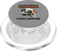 Misanthropic Misanthrope - I Hate Humans (Graphic) PopSockets PopGrip for MagSafe