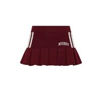 MISBHV pleated stripe mini skirt - Red XS-S