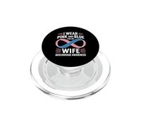 Miscarriage Awareness Pregnancy And Infant Loss Awareness PopSockets PopGrip for MagSafe