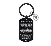 Miscarriage Gifts for Daddy Keyring Miscarriage Gift for Fathers Dad Gifts Miscarriages Memorial Keyring Sympathy Gifts for Pregnancy Loss Gift Remembrance Bereavement Gift for Infant Loss Keepsake