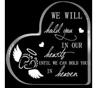 Miscarriage Gifts for Mom, Miscarriage Acrylic Keepsake for Loss Infant Baby, Pregnancy Loss Gifts, Loss of Baby Memorial Home Decorations, Sympathy Gifts for Parents