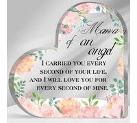 Miscarriage Gifts for Mothers Mom Bereavement Remembrance Miscarriage Acrylic Keepsake for Loss of Infant Baby Pregnancy Loss Gifts Grief Sympathy Memorial Table Decorations