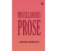 Miscellaneous Prose