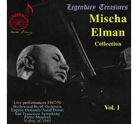 Elmam Mischa Elman Collection Vol. 1 (Ormandy, Dorati, Monteux) (CD) Album