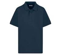 Mischief Age 1-15 Plain Polo Shirt Short Sleeve 20 + Colours Childrens Boys Girls School Uniform P.E. Gym French Navy