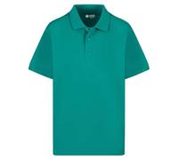 Mischief Age 2-15 School Polo Shirt Short Sleeve 15 Colours Childrens Boys Girls Polo Shirt School Uniform P.E. Jade