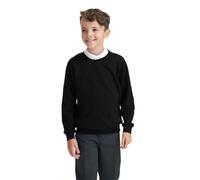 Mischief Boys Girls Unisex Sweatshirt Jumper Crew Neck School Uniform (Ages 1-15) Black