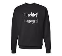 MISCHIEF MANAGED BLACK SWEATSHIRT JUMPER (adult 2x large)