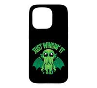 Mischief Sea Monster Just Wingin’ It with Cosmic Chaos Case for iPhone 15 Pro