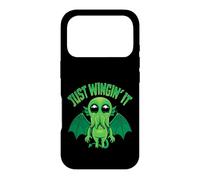 Mischief Sea Monster Just Wingin’ It with Cosmic Chaos Case for iPhone 17 Pro