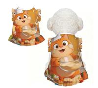 Mischievous Cat M Pet Apparel for Small Dogs-Cute Summer Outfit for Puppy, Soft Breathable Pet Clothes for Cat
