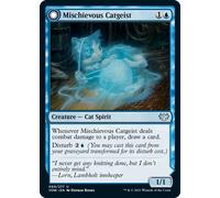Mischievous Catgeist // Catlike Curiosity | Innistrad: Crimson Vow