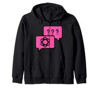 Miscommunication Misunderstood Misunderstanding Zip Hoodie