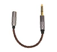 MISDBOUBM 4.4mm Balanced Male to 3.5mm Stereo Female Headphone Cable, Gold Plated Portable Adapter Cable with OFC Copper Core, High Fidelity Audio Connector for Music Lovers, DJs and Audioph