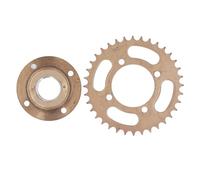 MISDBOUBM 428 36T Rear Sprocket Steel Toothless Freewheel for ATVs, 4 - Pit Off - Road Vehicles, Go Karts and Motorcycles - Durable Oil - Resistant Steel Kit with Simple Installation
