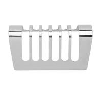 MISDBOUBM 6 Slice Bread Rack, Stainless Steel Bread Storage Rack, Multipurpose Bread Stand for Home Kitchen and Outdoor Use, Rust - Resistant Silver Rack with Compact 6.6 x 4.9 Inch