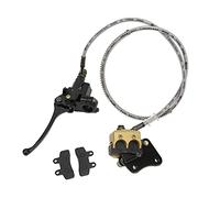 MISDBOUBM Front Disc Brake Master Caliper with Pad Assembly, Replacement for Jetmomo Roketa SSR Lifan 50cc 70cc 90cc 110cc 125cc Dirt Bike, High Performance Stainless Steel Ceramic Ir