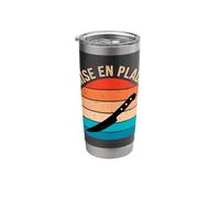 Mise En Place Chef Knife Vintage Sunset Stainless Steel Insulated Tumbler