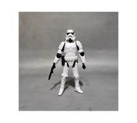 (mise naqiang) Hot Star Wars Cartoon Jedi Stormtrooper Darth Vader Obi-Wan Kenobi Yoda Movable GK Model Collectible