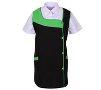 MISEMIYA - APRON CLEANING WORK UNIFORM CLINIC HOSPITAL CLEANING VETERINARY HEALTH HOSPITAL - Ref.631 - X-Small, Green, Apron Cleaning 631-18 Green