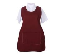 MISEMIYA - Apron Cleaning Work Uniform Clinic Hospital Cleaning Veterinary Sanitation Hostelry - Ref.868 - Medium, Delantal Limpieza 868-7 Granate