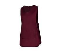 MISEMIYA - Apron Cleaning Work Uniform Clinic Hospital Cleaning Veterinary Sanitation Hostelry - Ref.868 - X-Large, Garnet 21
