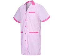 MISEMIYA Unisex_Adult Robe Lab Gown BZ-816, Fuchsia 68, S