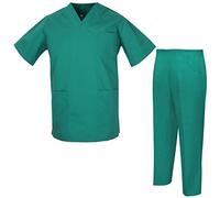 MISEMIYA Casaca Y Pantalón Unisex Uniformes Sanitarios 8178 Jacket and Trousers Sanitary, Verde, M
