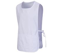 MISEMIYA Chef Apron Cleaning KX-868, White 68, L