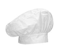 MISEMIYA Frances Cap Amz-918 Chef Hat, White, One Size