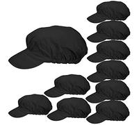 MISEMIYA - HAT Visor Cap Visor Unisex HAT Kitchen Chef HAT Cook HAT Cook HAT Ref.923 - Black, Pack* 1 Pcs