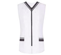 MISEMIYA - Medical Uniforms Scrub Top Sanitation HOSTELRYRef: 818 - Medium, Black