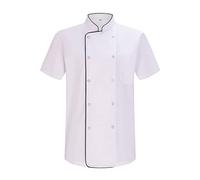 MISEMIYA Men's Chef Jacket - Uniform Hotel - Work Wear & Uniforms Food Service KZ-6821
