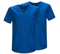 MISEMIYA - Pack 2 Pcs - Sanitary CASACA Unisex Sanitary Uniforms Sanitary Uniform Medical Uniform - Ref. 817 * 2 - Medium, Blue 37 21