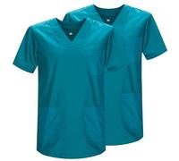 MISEMIYA - Pack 2 Pcs - Sanitary CASACA Unisex Sanitary Uniforms Sanitary Uniform Medical Uniform - Ref. 817 * 2 - X-Large, Green 3B 21