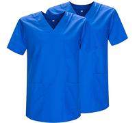 MISEMIYA - Pack 2 Pcs - Sanitary CASACA Unisex Sanitary Uniforms Sanitary Uniform Medical Uniform - Ref. 817 * 2-3XL, Royal Blue 21