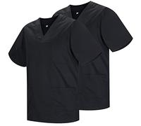 MISEMIYA - Pack 2 Pcs - Sanitary CASACA Unisex Sanitary Uniforms Sanitary Uniform Medical Uniform - Ref. 817 * 2 - Medium, Black 21