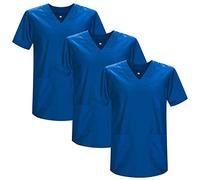 MISEMIYA - Pack 3 Pcs - Sanitary CASACA Unisex Sanitary Uniforms Sanitary Uniform Medical Uniform - Small, Blue 37 21