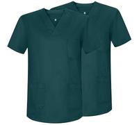 MISEMIYA Lot De 2 Housses Sanitaires Unisexes Bz-2-817 Pack 2 Pcs-Sanitary Shirt 2-817, Dark Green, S (Pack of 2)