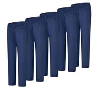MISEMIYA Paquetes de 5 Unidades-Pantalón Sanitarios Unisex Bz-5-8312 Work Utility Pants, Navy, 4XL (Pack of 5)