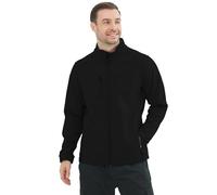 MISEMIYA - Professional Men's Softshell Winter Work Soft Shell Jacket. Ref: 6432 - Small, Black