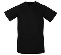 MISEMIYA Scrub Top Unisex Scrubs - Medical Uniform V-Neck Tunic Scrub Top 817 Black