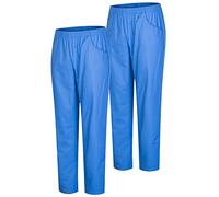 MISEMIYA - Set of 2 - Uniforms Medical Scrub Pants Unisex - Hospital Uniform Trousers - Ref.8312 - Medium, Light Blue 21
