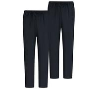 MISEMIYA - Set of 2 - Uniforms Medical Scrub Pants Unisex - Hospital Uniform Trousers - Ref.8312 - X-Small, Black 68