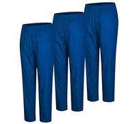 MISEMIYA - Set of 3 - Uniforms Medical Scrub Pants Unisex - Hospital Uniform Trousers - Ref.8312 - Large, Blue 37 21