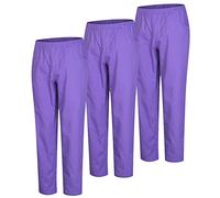 MISEMIYA - Set of 3 - Uniforms Medical Scrub Pants Unisex - Hospital Uniform Trousers - Ref.8312 - X-Large, Lilac 21