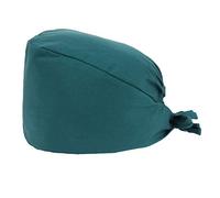 MISEMIYA - Surgical Cap Adjustable Sanitary Cap - Sweat-Absorbent Strip on the Forehead - ref. 9001 - Green, Pack* 1 Pcs