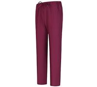 MISEMIYA - Uniforms Medical Scrub Pants Unisex - Hospital Uniform Trousers 6802 - X-Small, Garnet 68